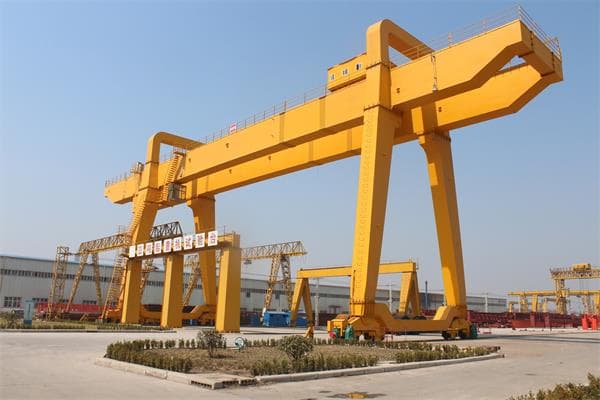 Double girder cantilever gantry crane 65ton 70ton